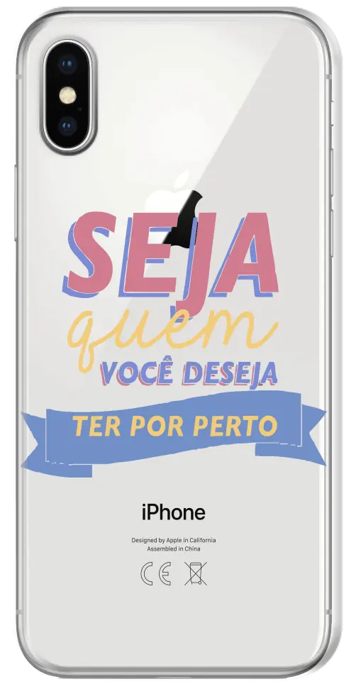 CAPINHA SEJA QUEM VOCÊ DESEJA TER POR PERTO