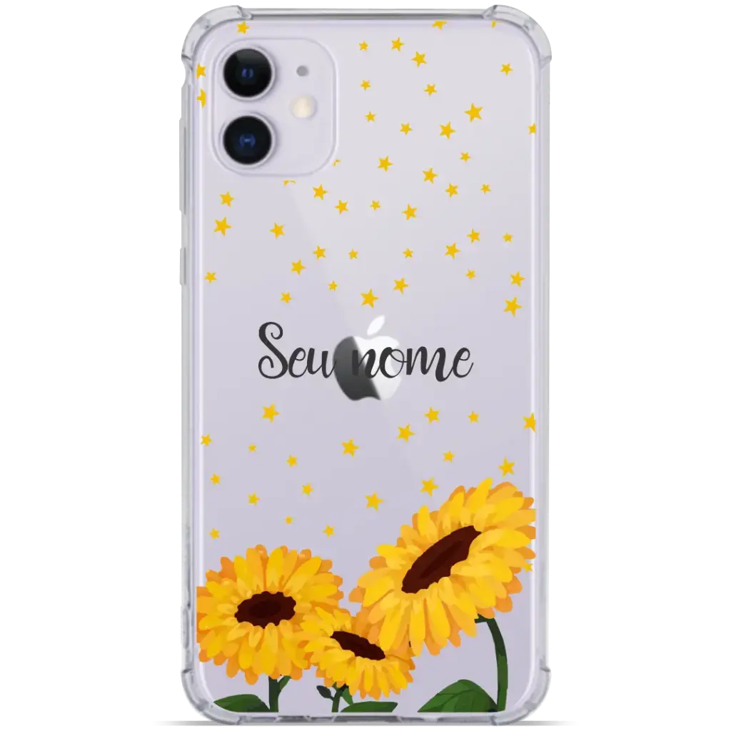 CAPINHA ESTRELAS E GIRASSOIS (COM NOME)