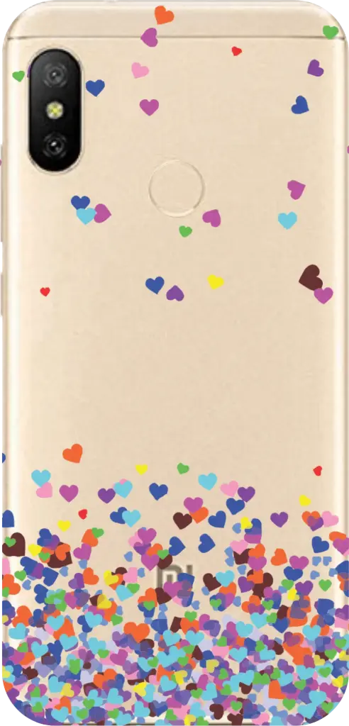 CAPINHA CORAÇÕES FLUTUANTES COLORIDOS (COM NOME