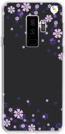 CAPINHA DARK FLORAL AZUL (COM NOME)