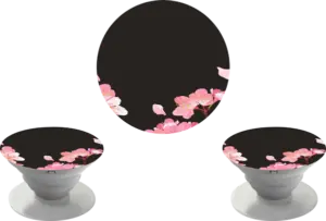 Pop Socket Flores Crescendo (Com Nome)