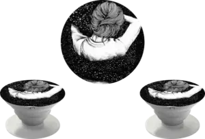 Pop Socket Abraçando O Mundo (Com Nome)