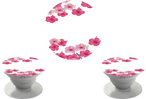 Pop Socket Moldura Rosas (Com Nome)