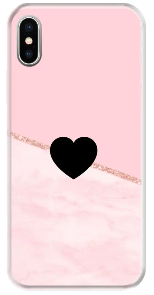 CAPINHA ROSA CORAÇÃO BLACK