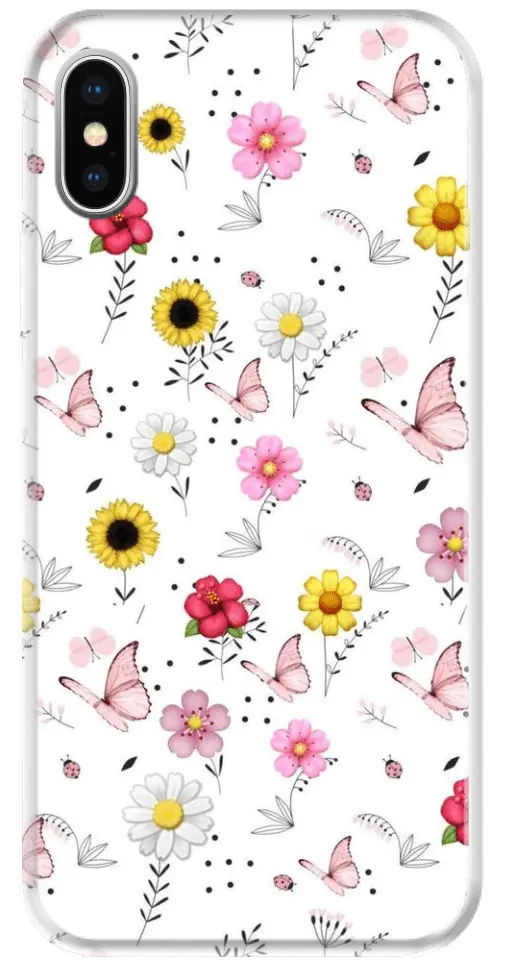 CAPINHA BORBOLETAS E FLORES