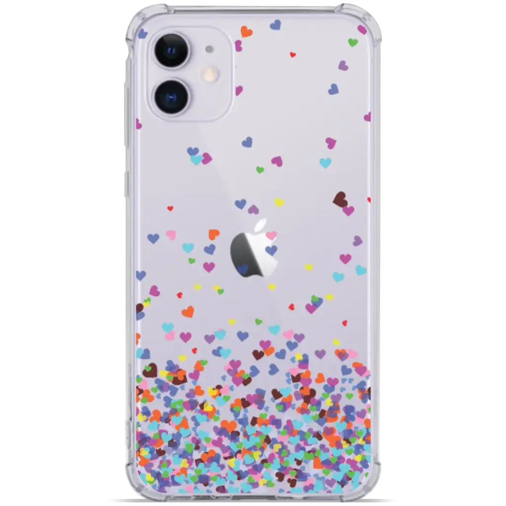 CAPINHA CORAÇÕES FLUTUANTES COLORIDO