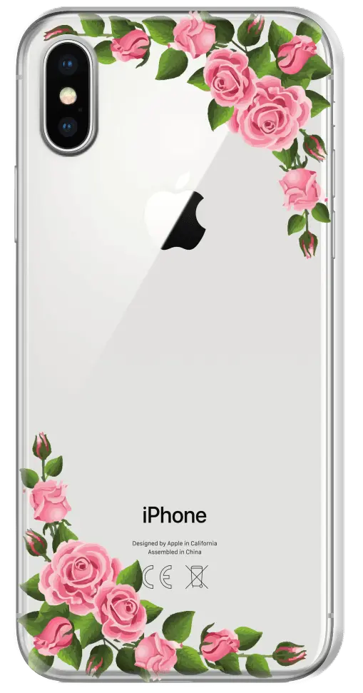 CAPINHA MOLDURA ROSAS