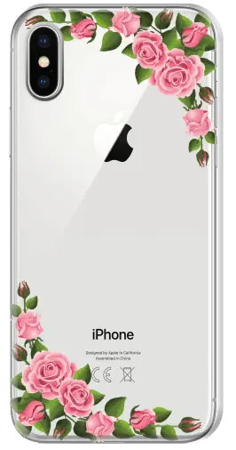 [#N021] CAPINHA MOLDURA ROSAS (COM NOME)
