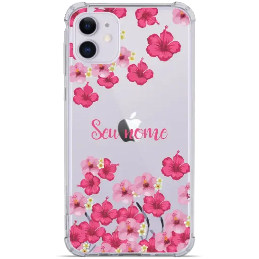 [#N013] CAPINHA FLORES ROSAS (COM NOME)