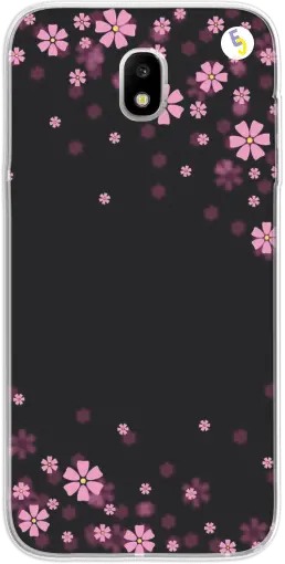 [#N002] CAPINHA DARK FLORAL ROSA (COM NOME)