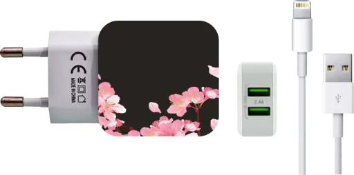 [carregador n001-1-1-1-1] Carregador Floral Crescendo (Com Nome)