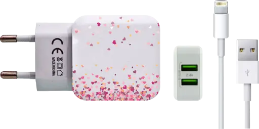 [carregador n001-1-1-1-1-1-1-1-1-1-1-1-1-1-1-1-2] Carregador Corações Flutuantes Black (Com Nome)