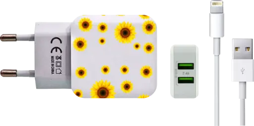 [carregador n001-1-1-1-1-1-1-1-1-1-1-1-1-1-1-1-1-1-1-1-1] Carregador Girassóis (Com Nome)