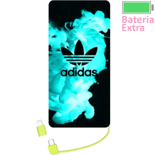Power Bank ADIDAS PRETO FUMAÇAS