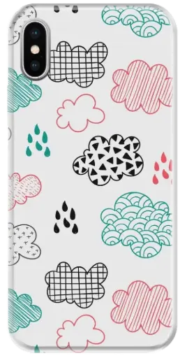 [#124] CAPINHA NUVENS DESENHADAS