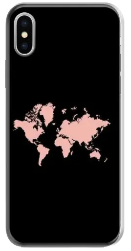 [#128] CAPINHA MAPA MUNDI ROSA