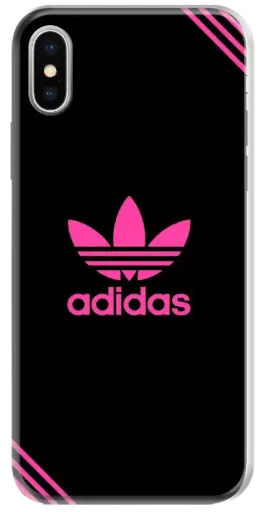 [#146] CAPINHA ADIDAS FAIXAS ROSAS