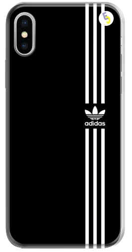 [#148] CAPINHA ADIDAS FAIXAS BRANCAS