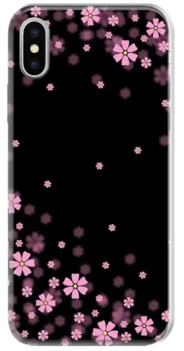 [#162] CAPINHA DARK FLORAL ROSAS