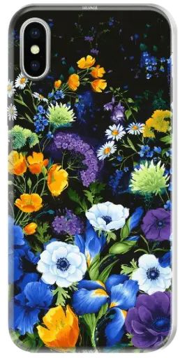 [#167] CAPINHA DARK FLORAIS